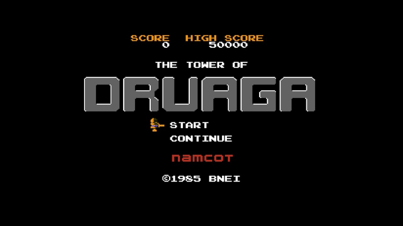 The Tower of Druaga (JP Ver.) screenshot 1