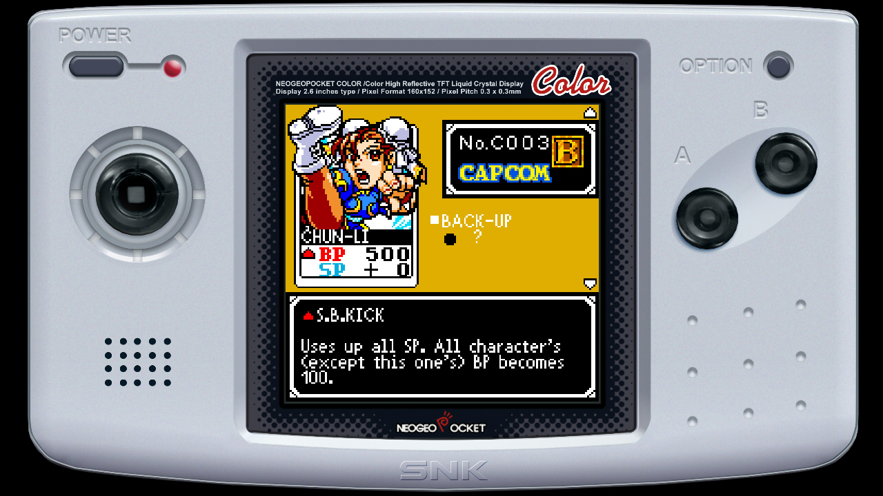 SNK VS. CAPCOM: CARD FIGHTERS' CLASH screenshot 2