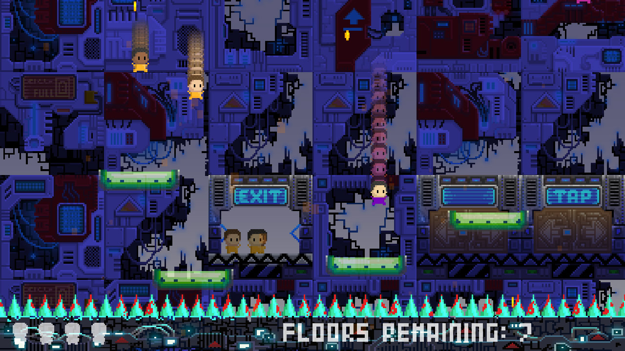 Space Lift Danger Panic! screenshot 1