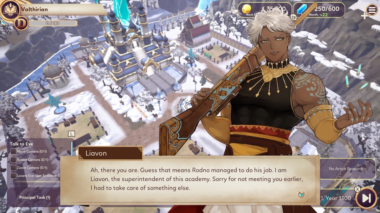 Valthirian Arc: Hero School Story 2 screenshot 1