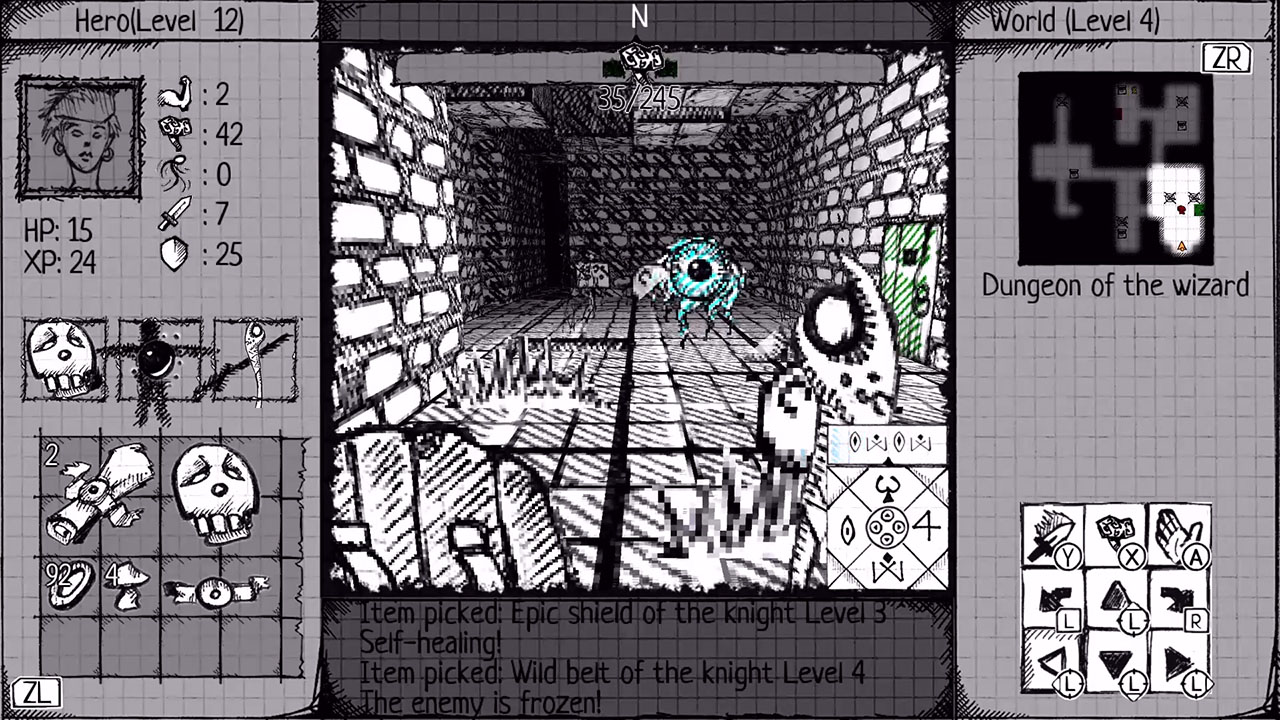Drawngeon: Dungeons of Ink and Paper screenshot 4