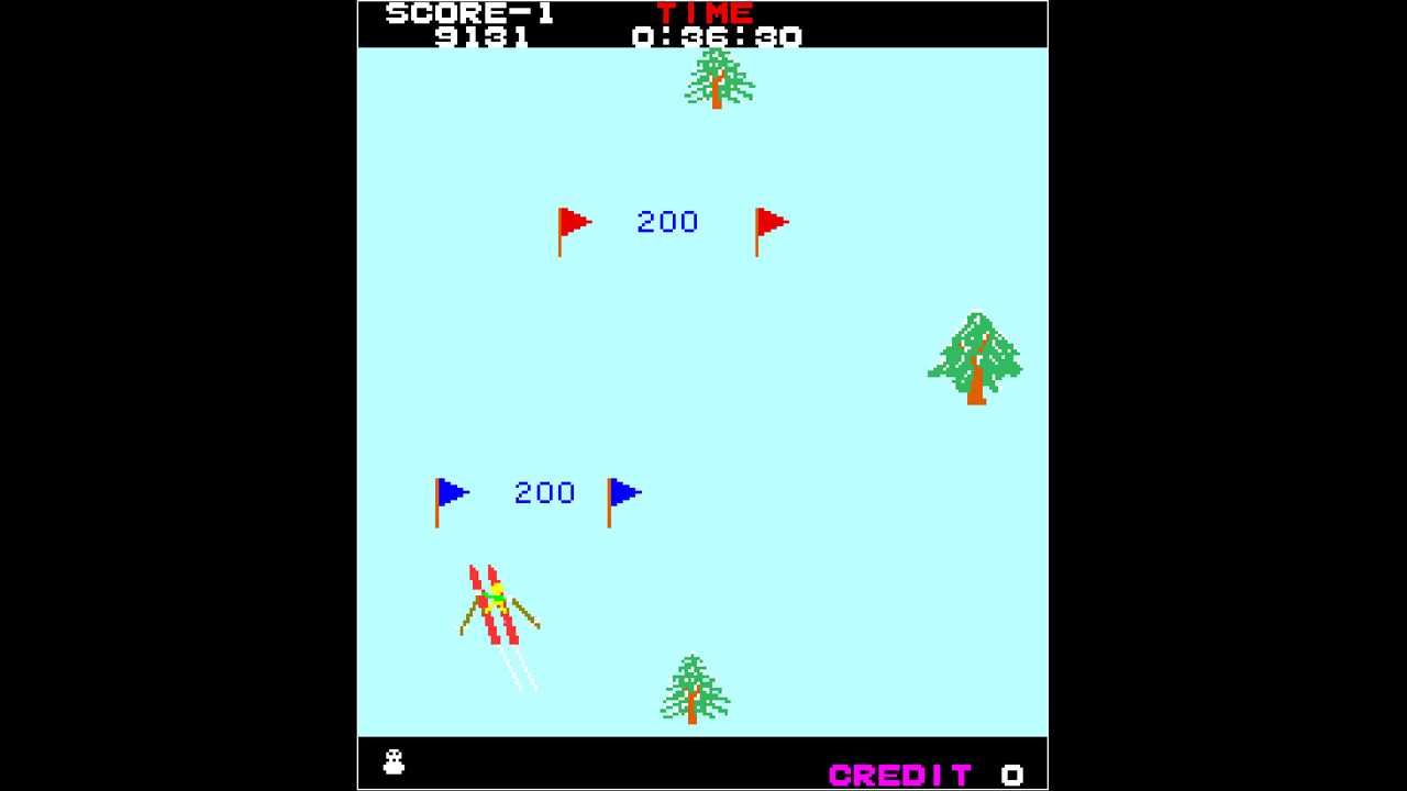 Arcade Archives ALPINE SKI screenshot 4