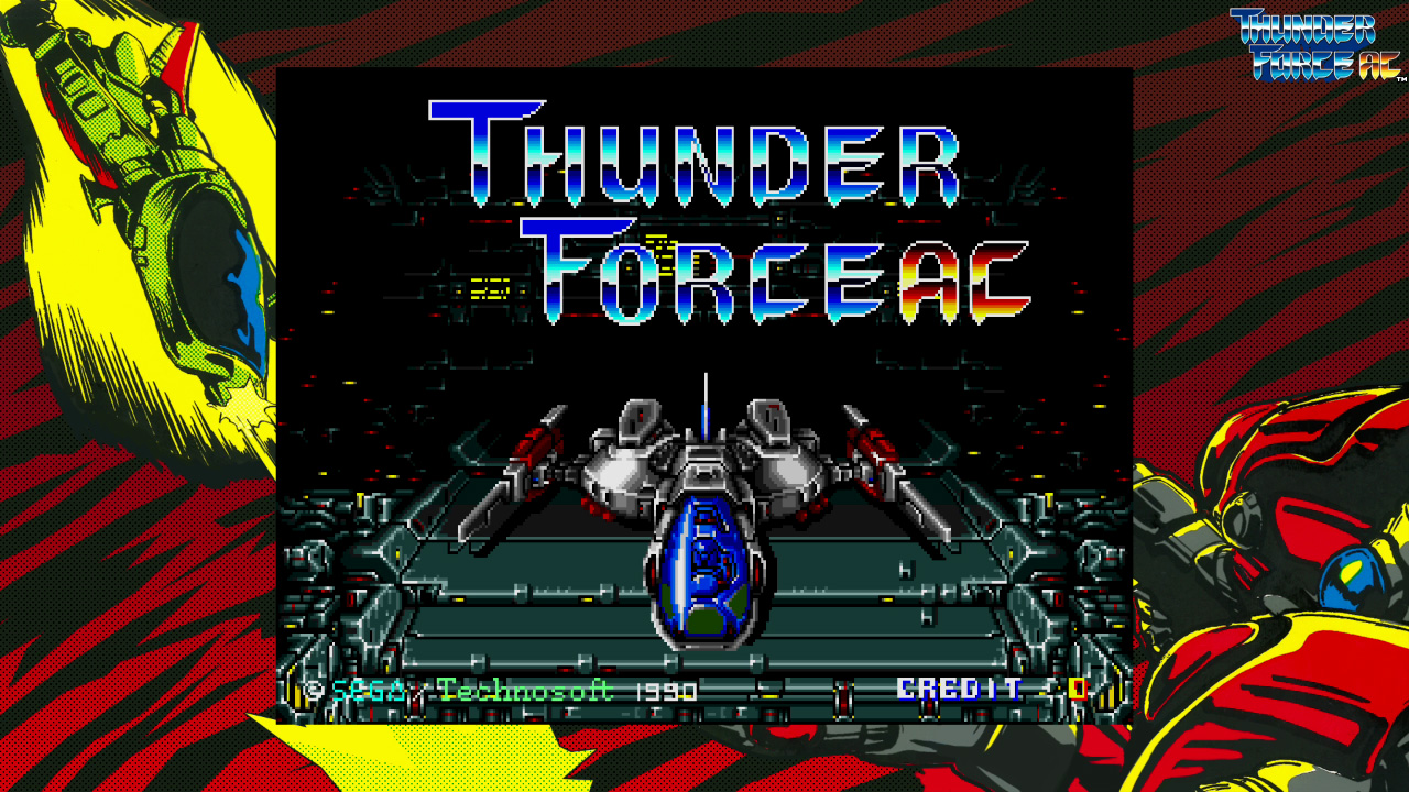 SEGA AGES Thunder Force AC screenshot 1