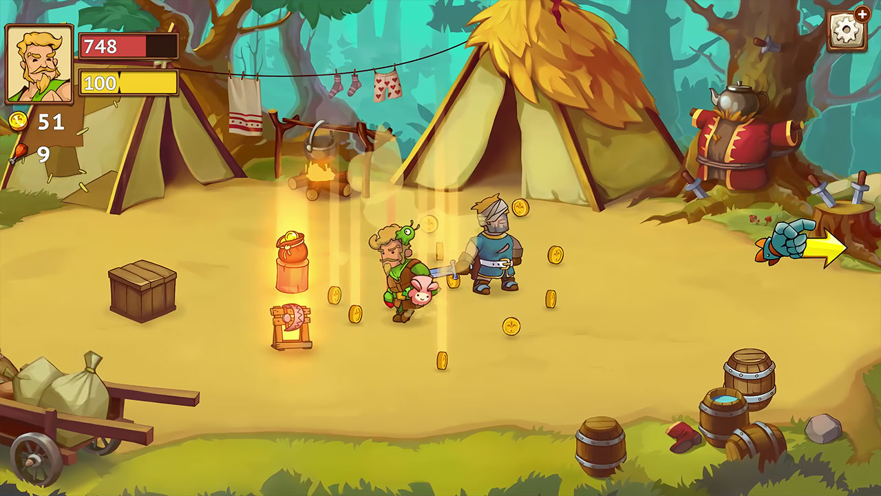 Knights of Braveland: Fun And Memes screenshot 1