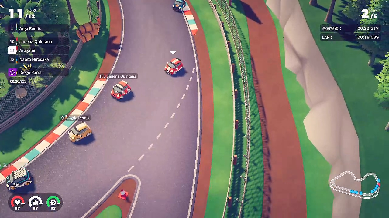 Circuit Superstars (サーキット・スーパースターズ) screenshot 1