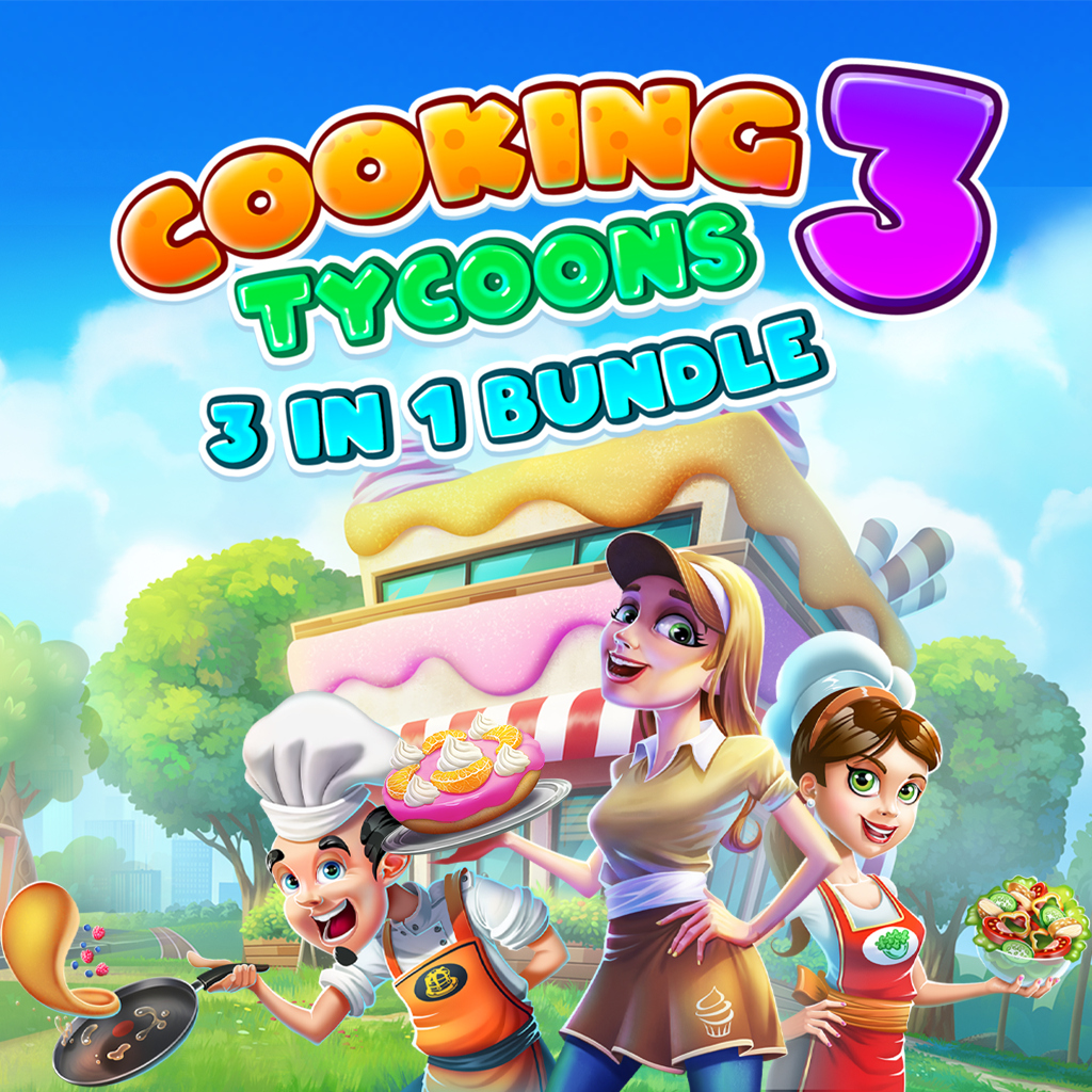Cooking Tycoons 3: 3 in 1 Bundle