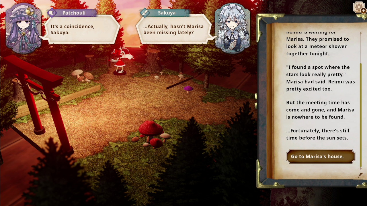 Marisa of Liartop Mountain screenshot 2