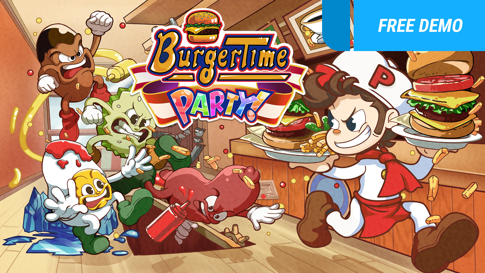 BurgerTime Party!