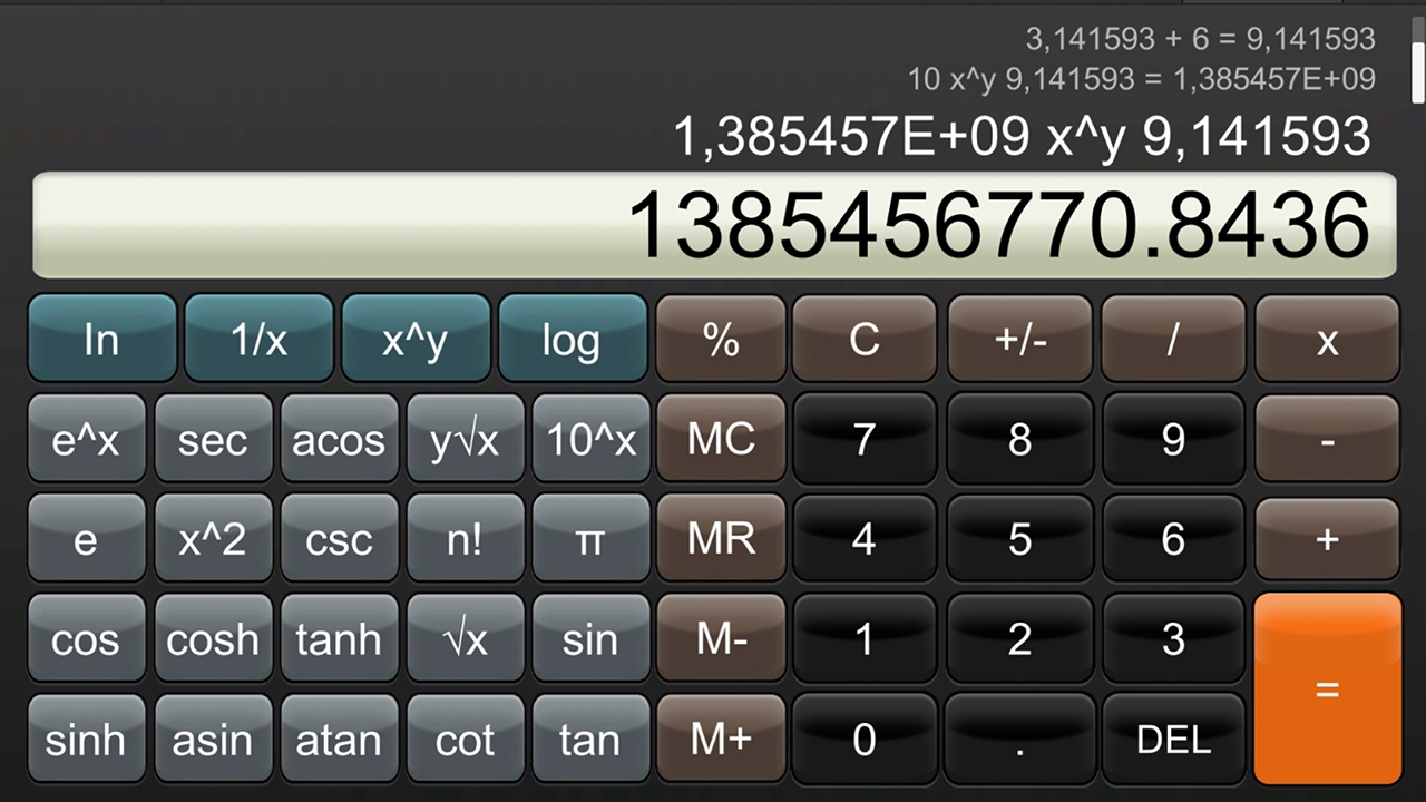 Calculator screenshot 4