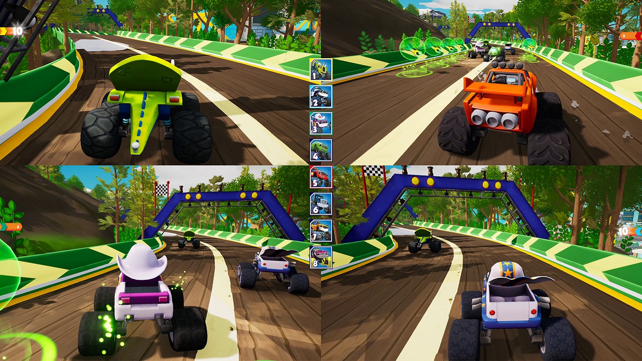 Blaze and the Monster Machines: Axle City Racers screenshot 6