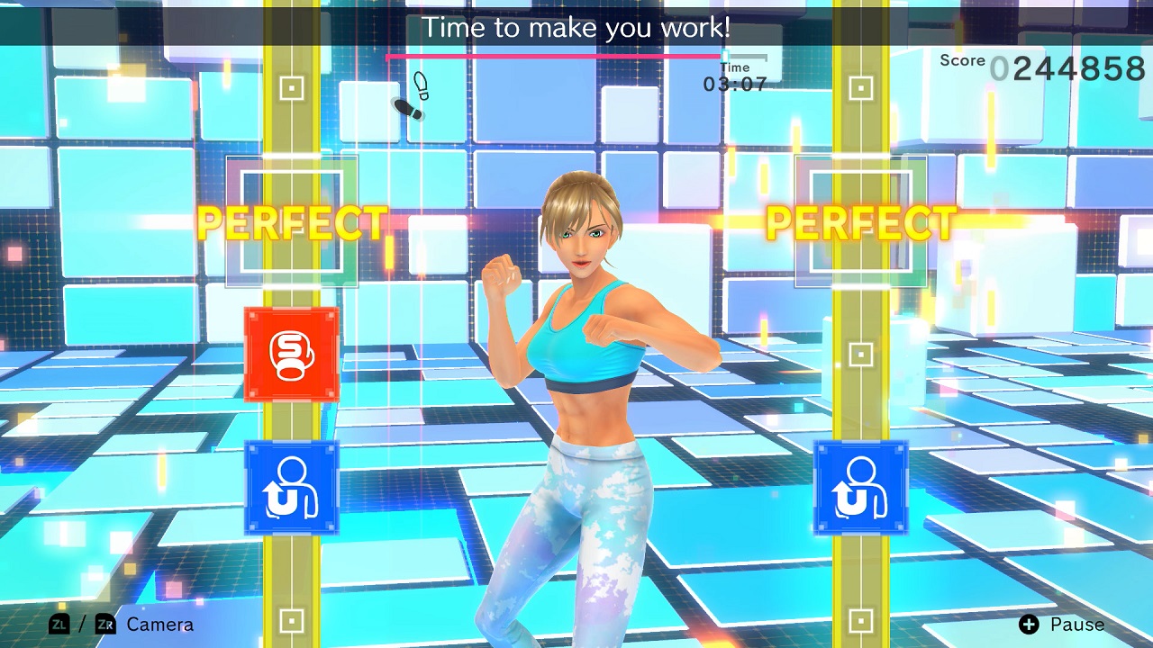 Fitness Boxing 2: Rhythm & Exercise No Mercy intensity: Martina screenshot 1