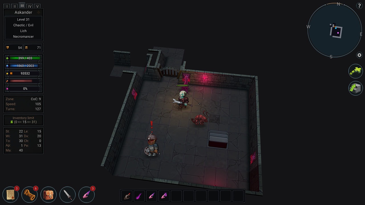 Ultimate ADOM - Caverns of Chaos screenshot 1