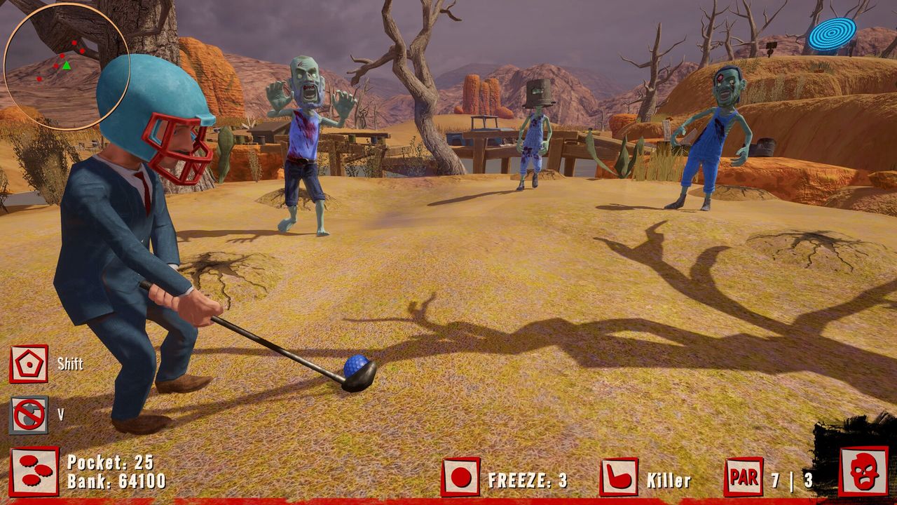Golf VS Zombies screenshot 2