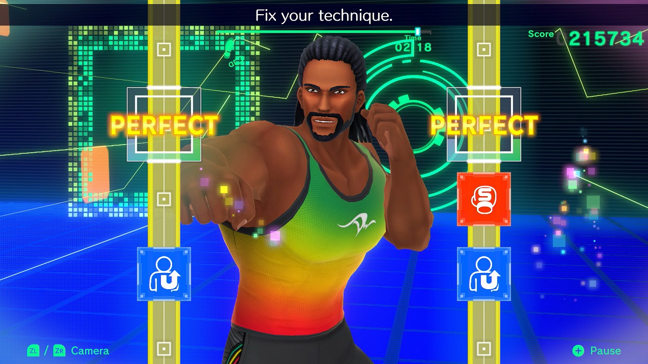 Fitness Boxing 2: Rhythm & Exercise No Mercy intensity: Bernardo screenshot 2