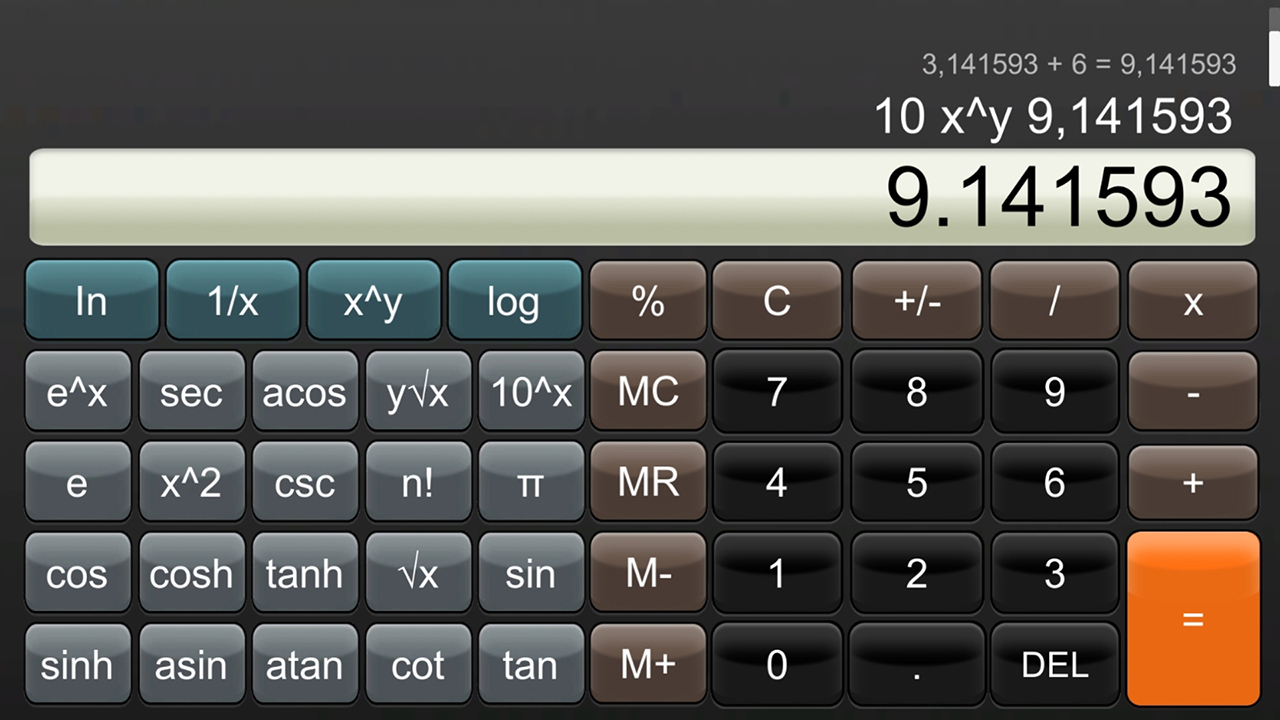 Calculator screenshot 3