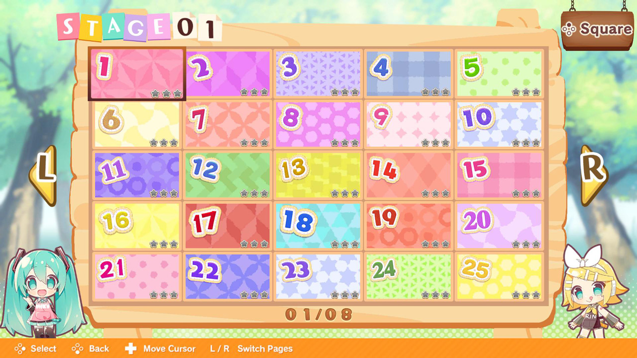 Hatsune Miku Connecting Puzzle TAMAGOTORI screenshot 2