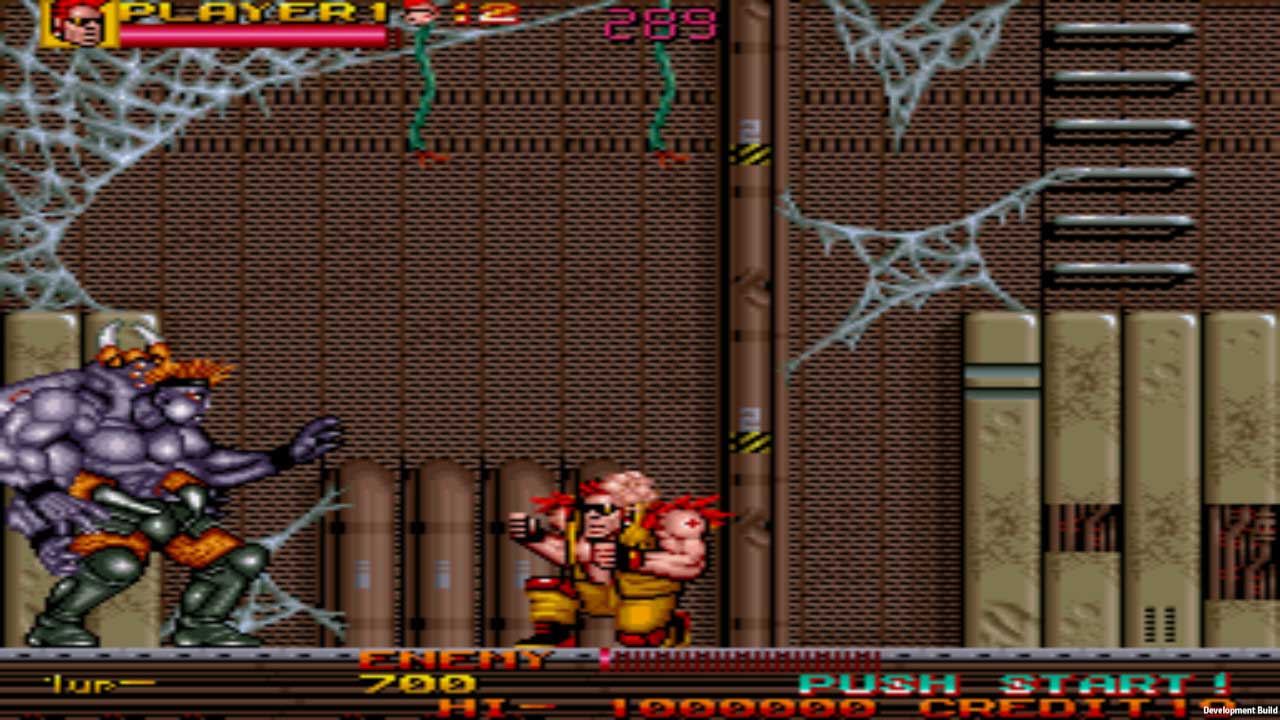 Johnny Turbo's Arcade: Two Crude Dudes screenshot 2