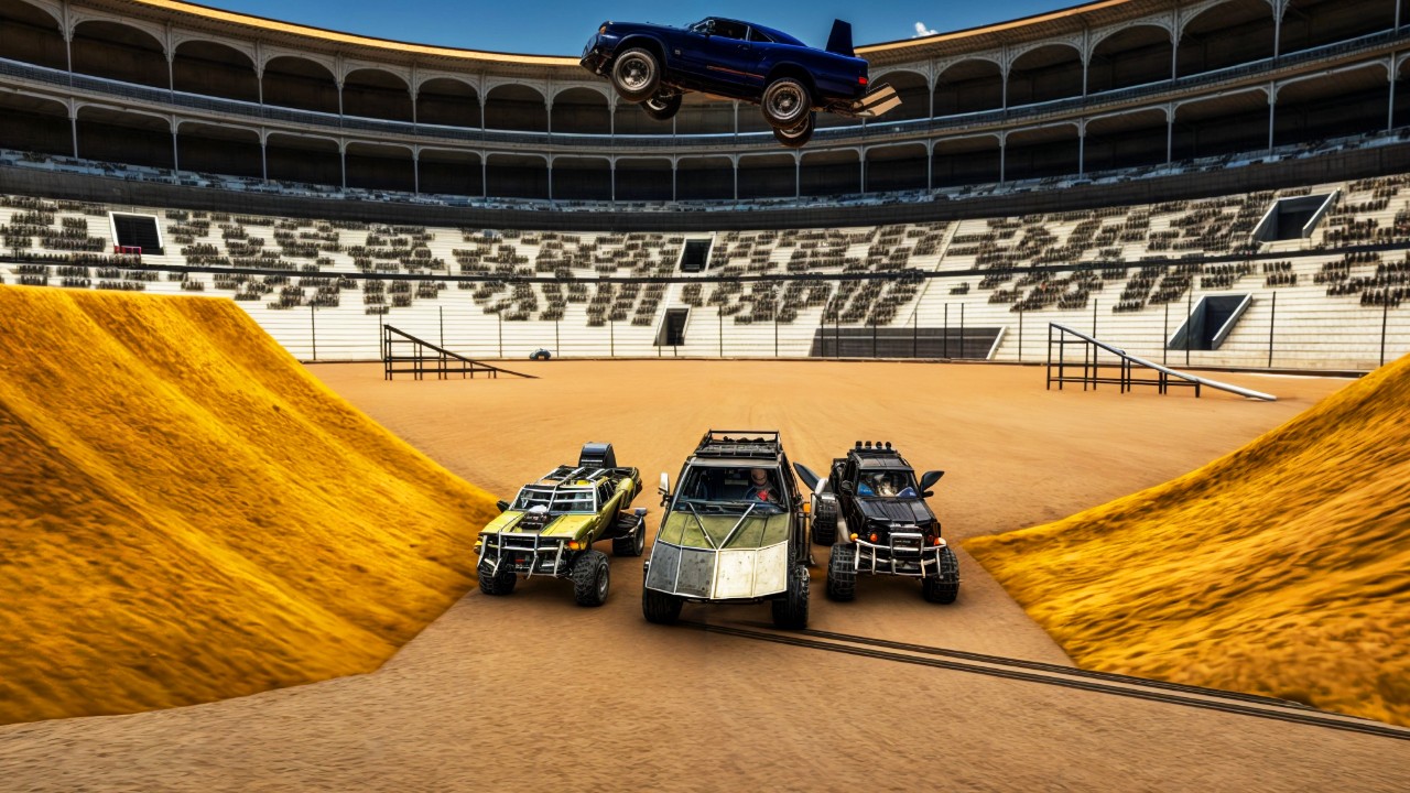 Monster Truck Arena: Battle Royale screenshot 4