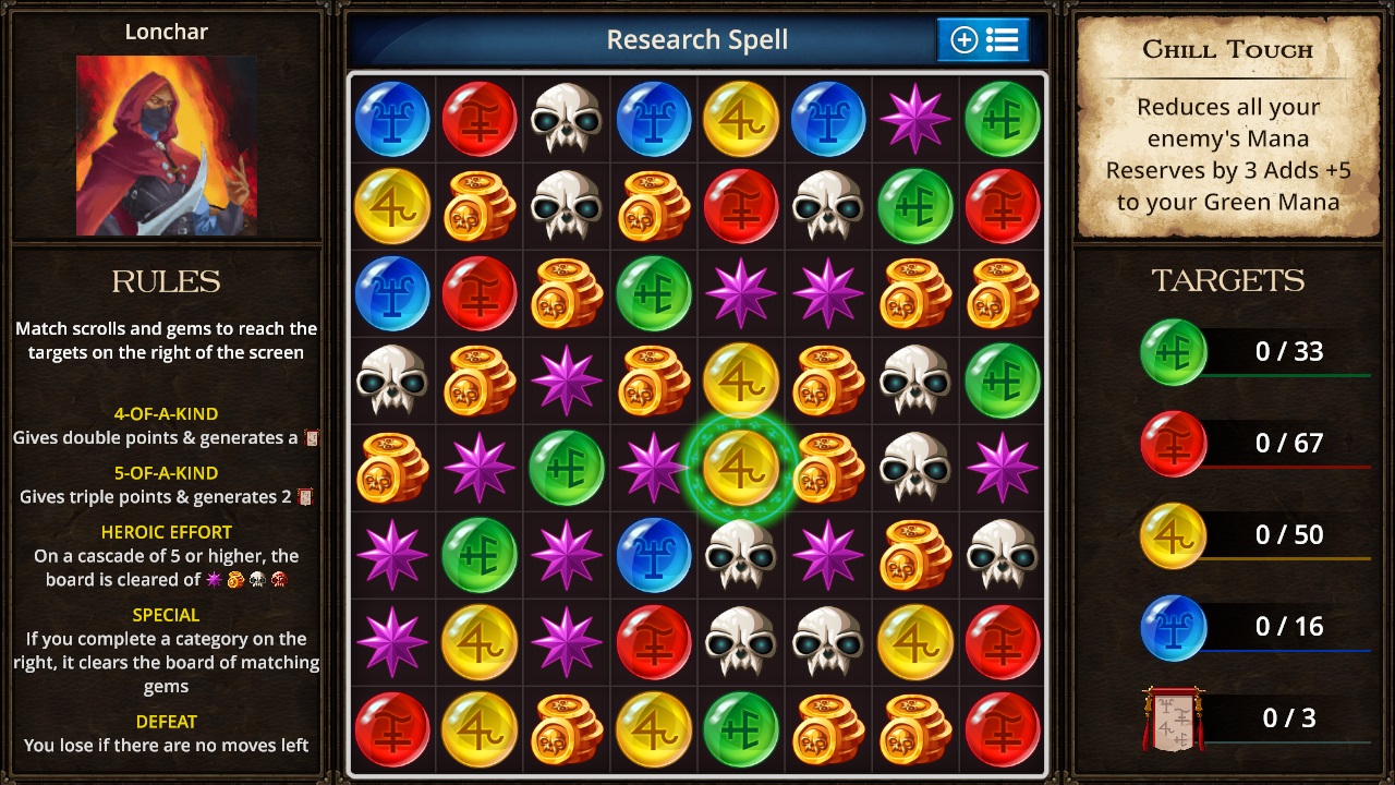 Puzzle Quest: The Legend Returns screenshot 5
