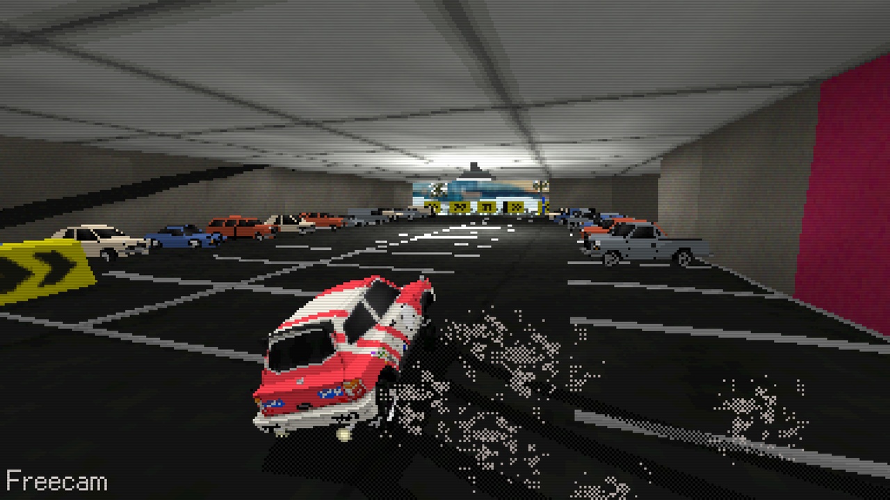 Parking Garage Rally Circuit - European Tour screenshot 1