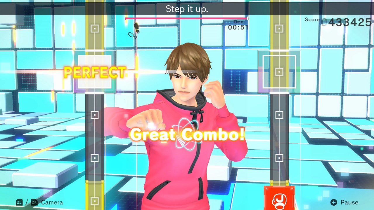 Fitness Boxing 2: Rhythm & Exercise No Mercy intensity: Hiro screenshot 2