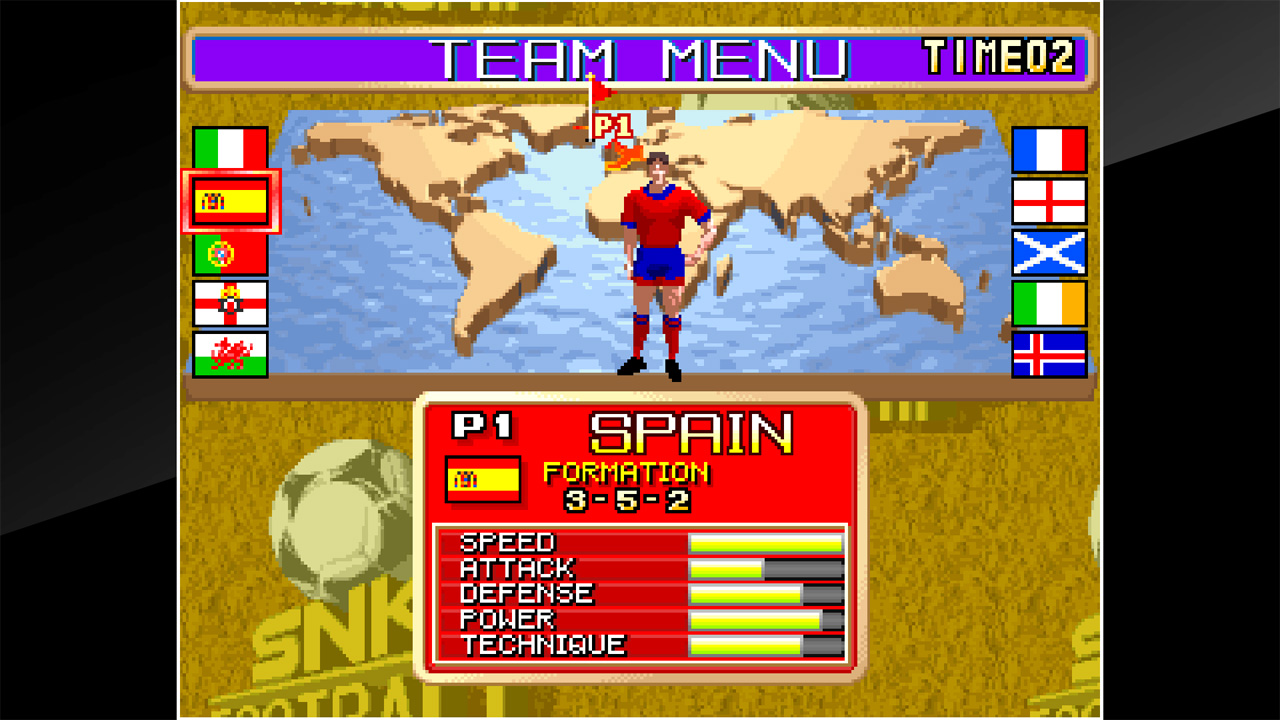 ACA NEOGEO THE ULTIMATE 11: SNK FOOTBALL CHAMPIONSHIP screenshot 1
