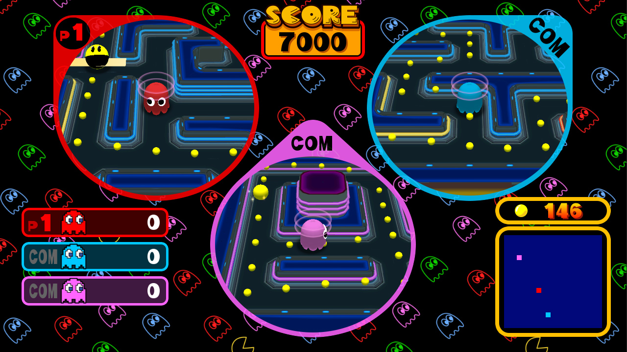 NAMCO MUSEUM (PAC-MAN VS. Free Multiplayer-only Ver.) screenshot 1