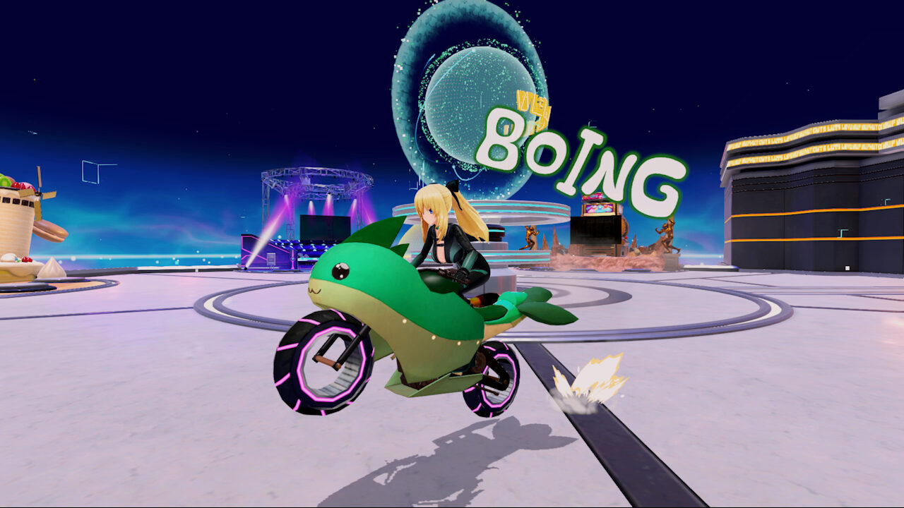Neptunia Riders VS Dogoos screenshot 4