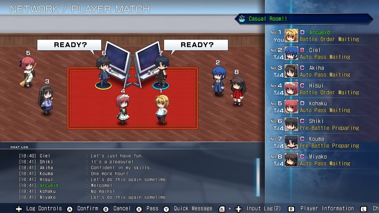 MELTY BLOOD: TYPE LUMINA screenshot 6