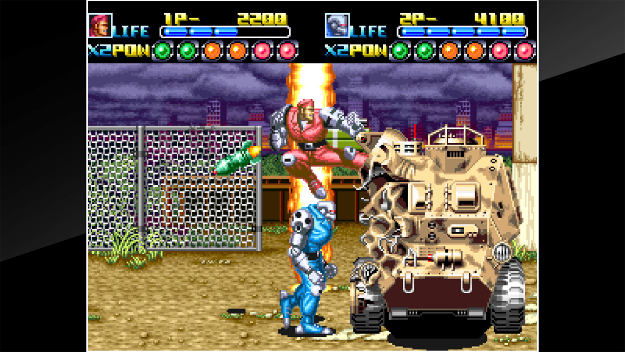 ACA NEOGEO ROBO ARMY screenshot 2