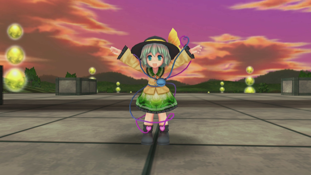Touhou Kobuto V: Burst Battle - Koishi Komeiji screenshot 2