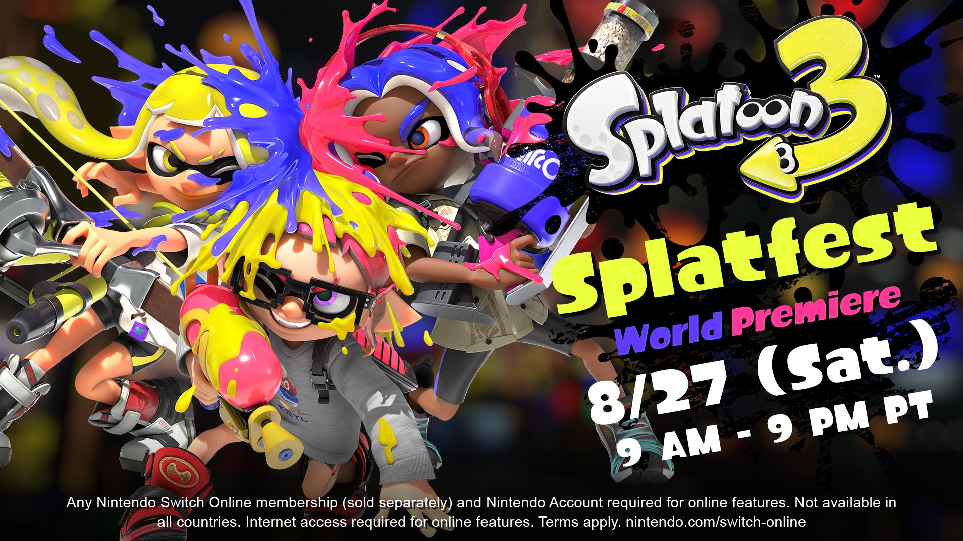 Splatoon™ 3: Splatfest World Premiere