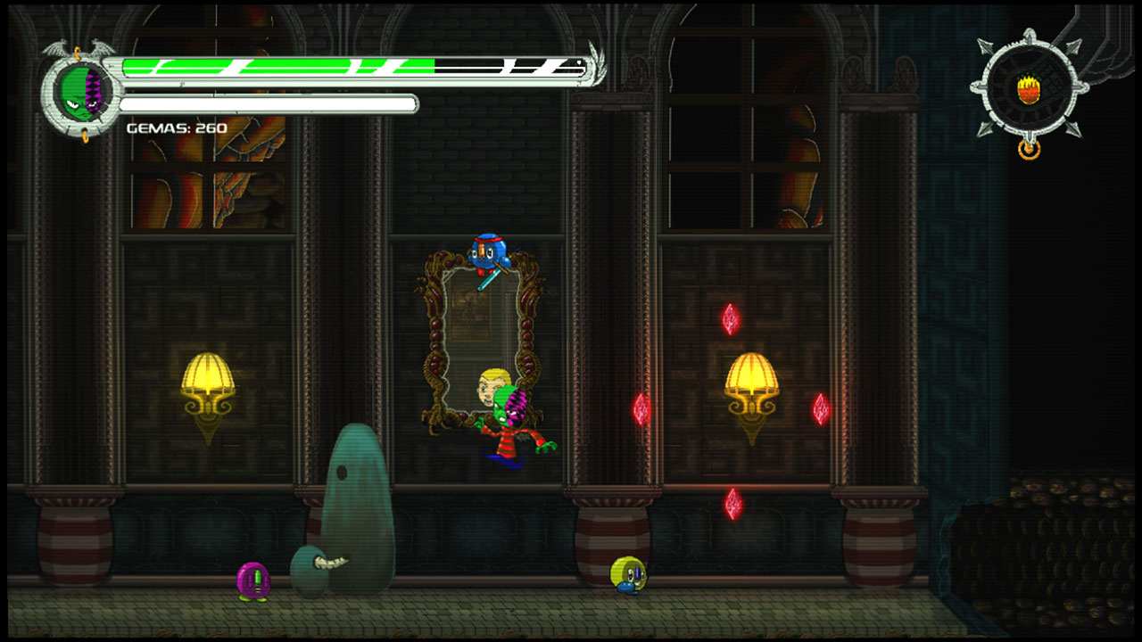 Nightmare Boy: The New Horizons of Reigns of Dreams, a Metroidvania journey with little rusty nightmares, the empire of knight final boss screenshot 1