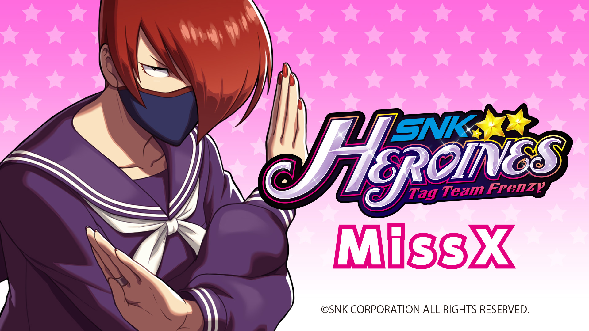 SNK HEROINES Tag Team Frenzy: 新增角色 "Miss X"