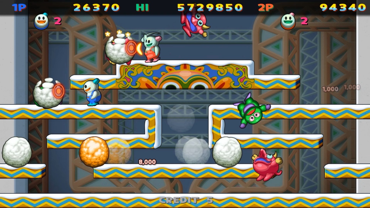 Snow Bros. Nick & Tom Special screenshot 1