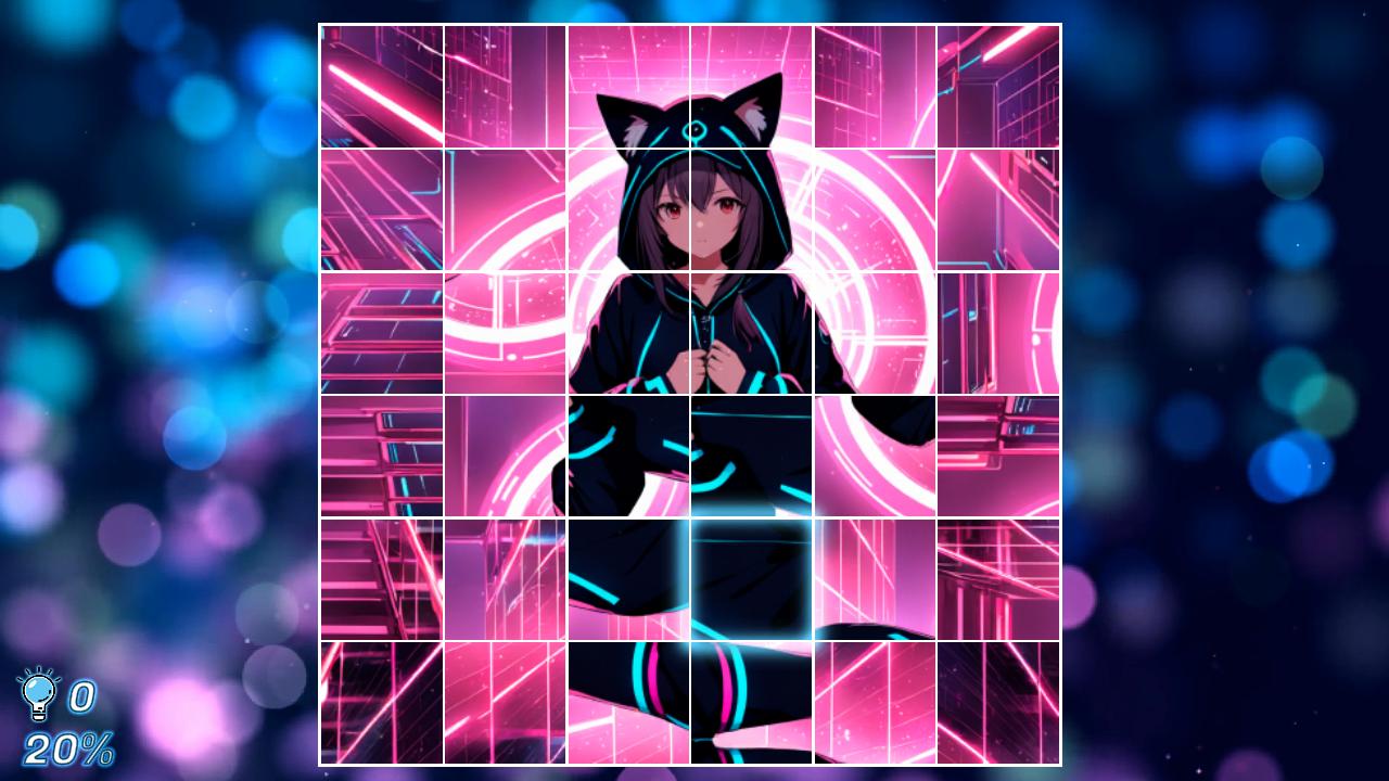 Puzzle World: Neko Girls screenshot 4