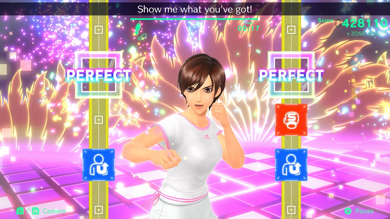 Fitness Boxing 2: Rhythm & Exercise No Mercy intensity: Lin screenshot 2