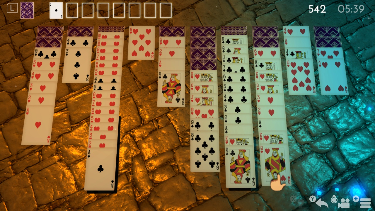 Spider Solitaire screenshot 1