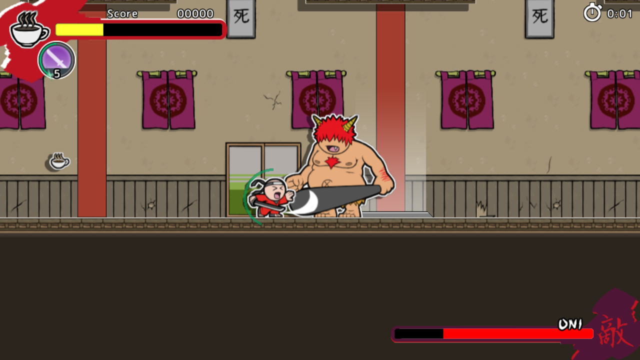 Super Hyperactive Ninja screenshot 1