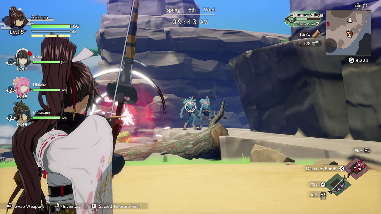 Rune Factory: Guardians of Azuma screenshot 2