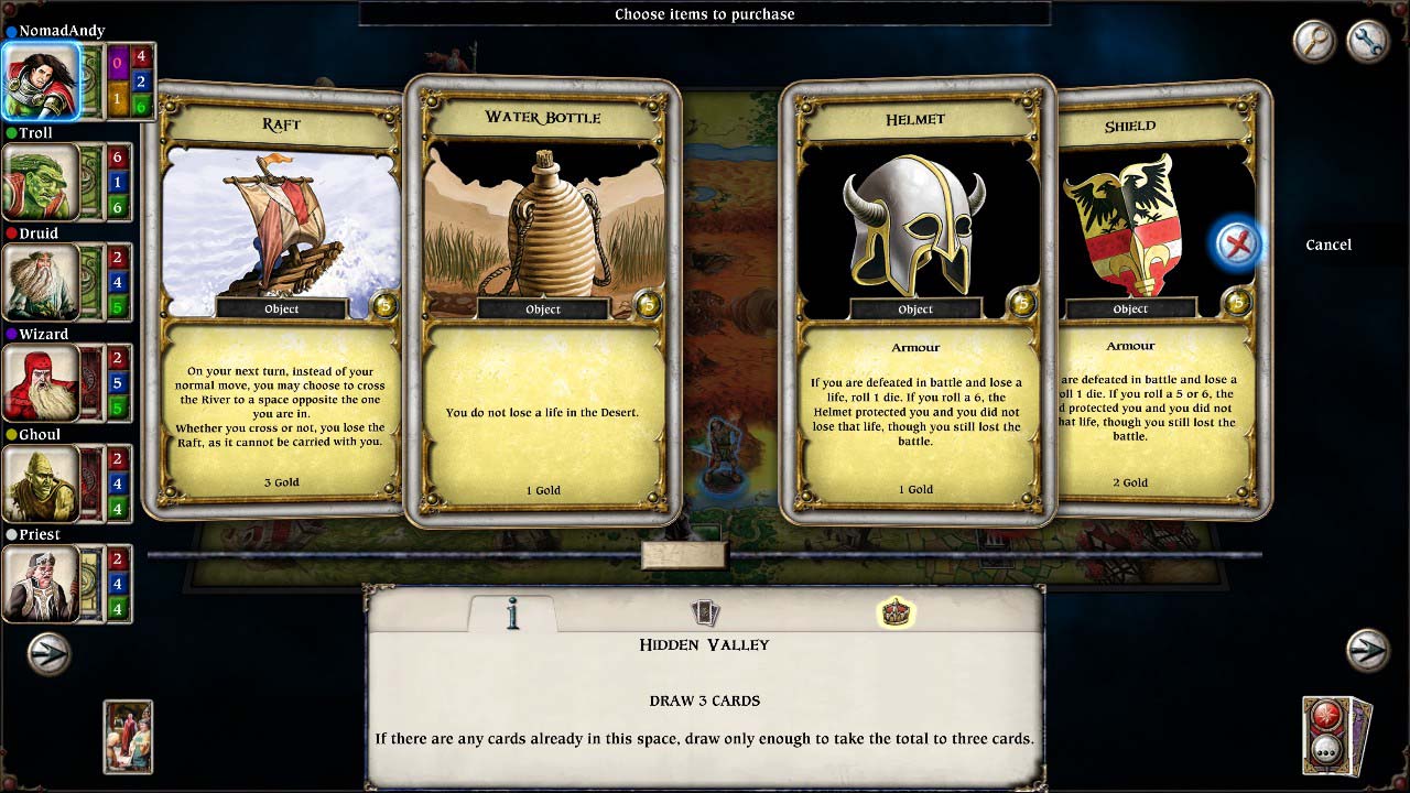 Talisman: Digital Edition screenshot 2