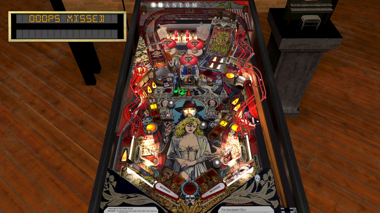 Stern Pinball Arcade: Phantom of the Opera™ screenshot 5
