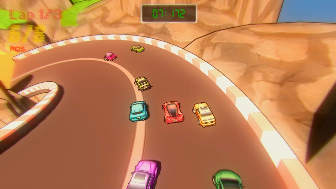 Car+Toon Race: Rally Valley Champion screenshot 2