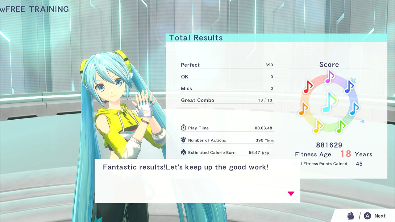 Fitness Boxing feat. HATSUNE MIKU screenshot 6