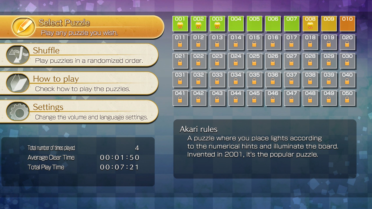Puzzle by Nikoli S Akari screenshot 1