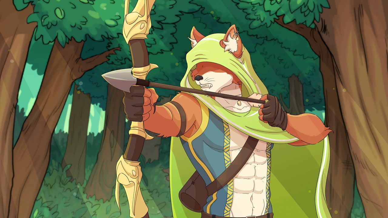 Burrow of the Fallen Bear: A Gay Furry Visual Novel screenshot 4