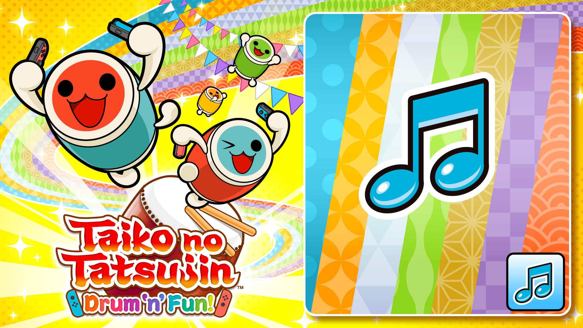 Taiko no Tatsujin: Drum 'n' Fun! Donder Pack -Lightning-