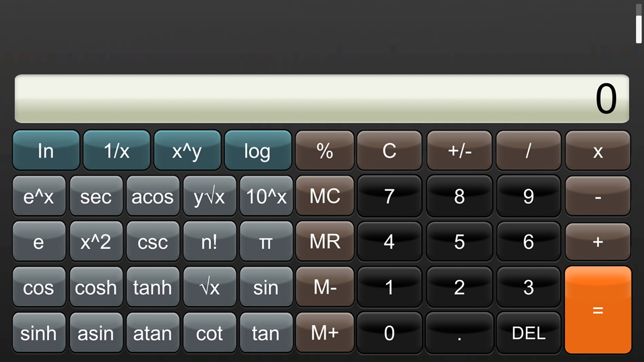 Calculator screenshot 2