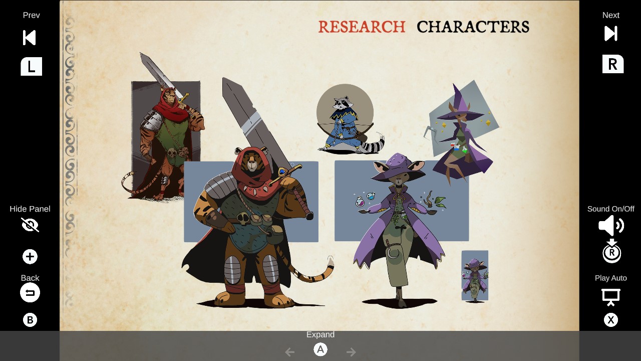 Foretales : Digital Artbook screenshot 5