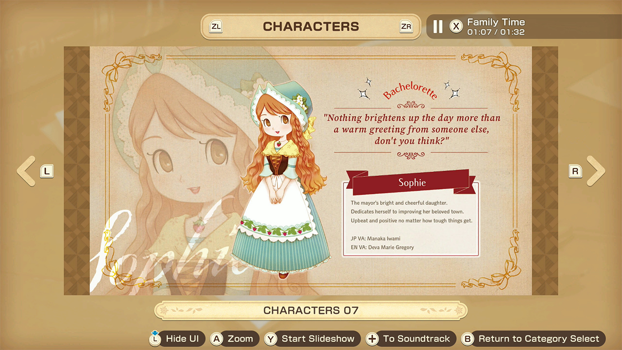 STORY OF SEASONS: Grand Bazaar Digital Art Book & Soundtrack screenshot 2